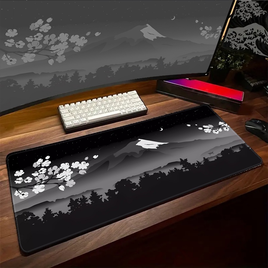 Gaming Accessories For Pc Setup - かわいい XXL かわいいさくら大型マウスパッドアクセサリー Pc ゲーマーマウスパッドノンスリップ HD