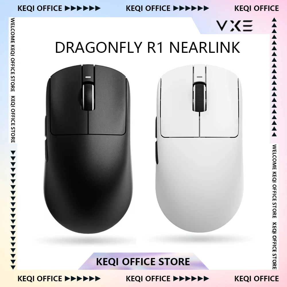 Gaming Hand Accessories - 新しい VXE トンボ R1 ニアリンクマウス PAW3395SE
