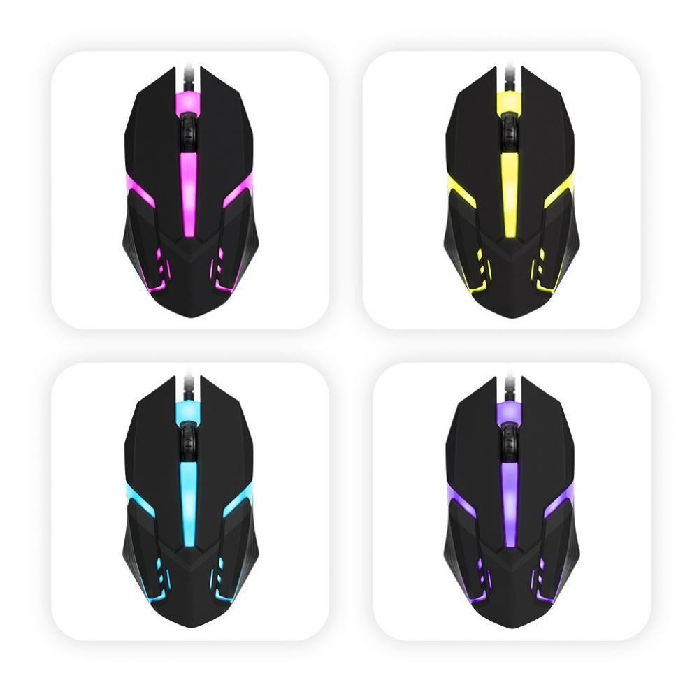 Nexusclick RGB ライト USB 有線マウス、ゲ - Gaming Hand Accessories のレビューと価格