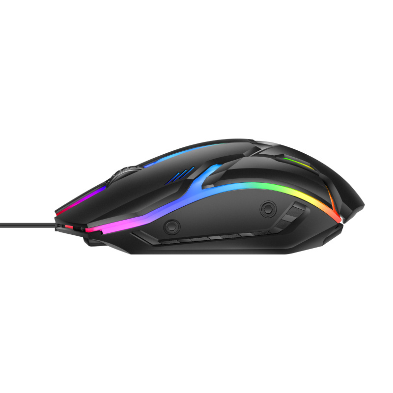 Nexusclick RGB ライト USB 有線マウス、ゲ - Gaming Hand Accessories のレビューと価格