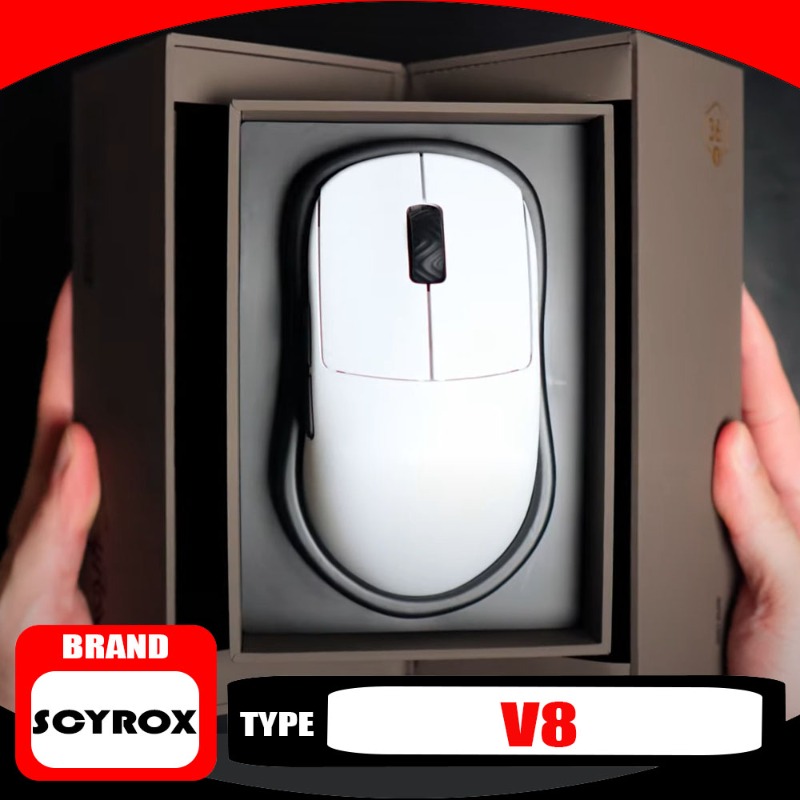 Scyrox V8 軽量 36 グラムワイヤレスマウス 8K - Gaming Hand Accessories のレビューと価格