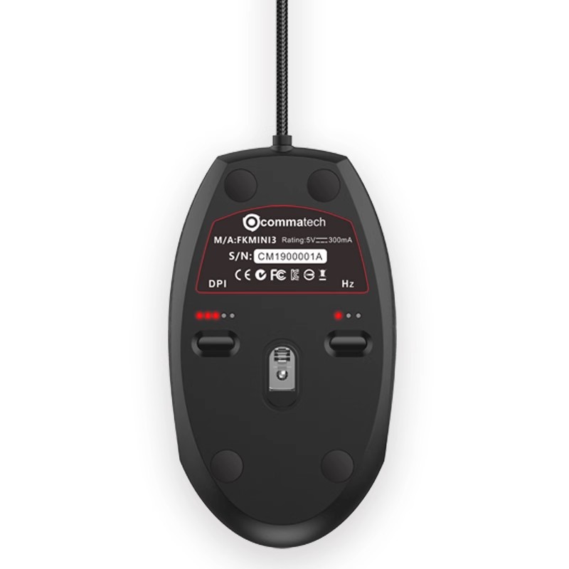Commatech Fkmini3 ゲーミングマウス 有線  - Gaming Hand Accessories のレビューと価格
